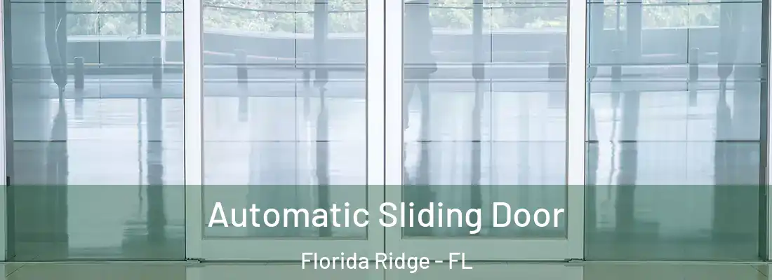 Automatic Sliding Door Florida Ridge - FL