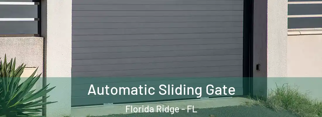 Automatic Sliding Gate Florida Ridge - FL
