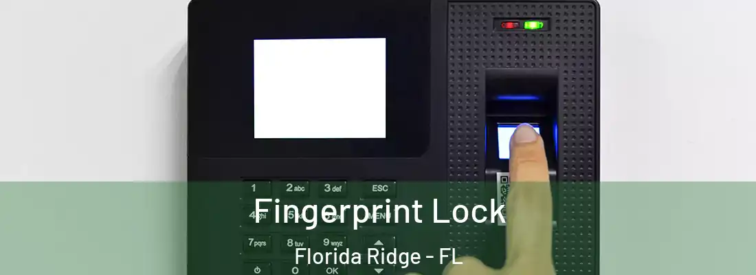 Fingerprint Lock Florida Ridge - FL